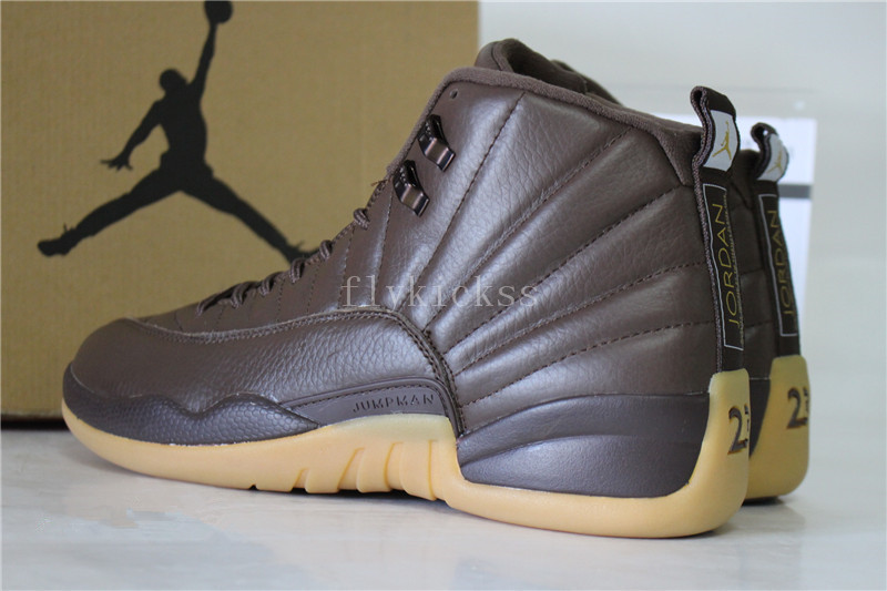 Authentic Air Jordan 12 Chocalate Brown